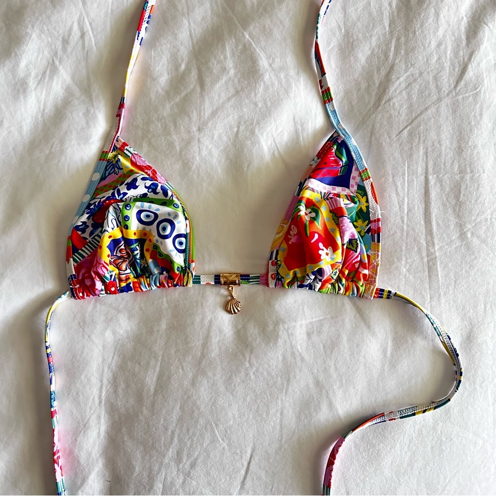 Colorful Bikini Top